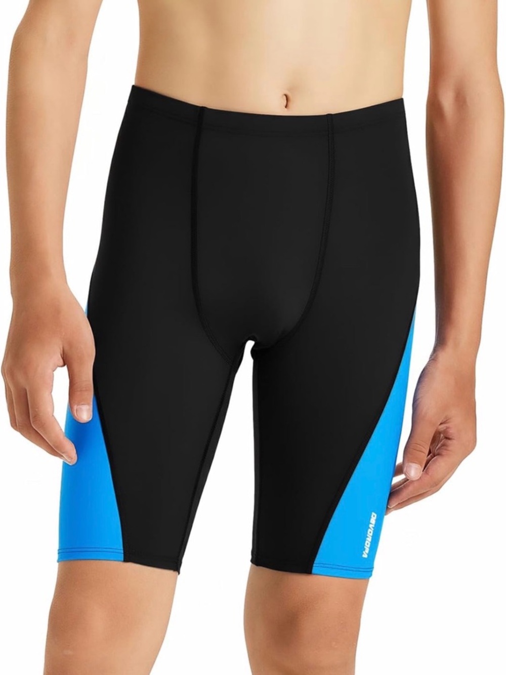 NWT DEVOROPA Boys Swim Jammers Youth Competitive Swim Team Trunks Small 7-8